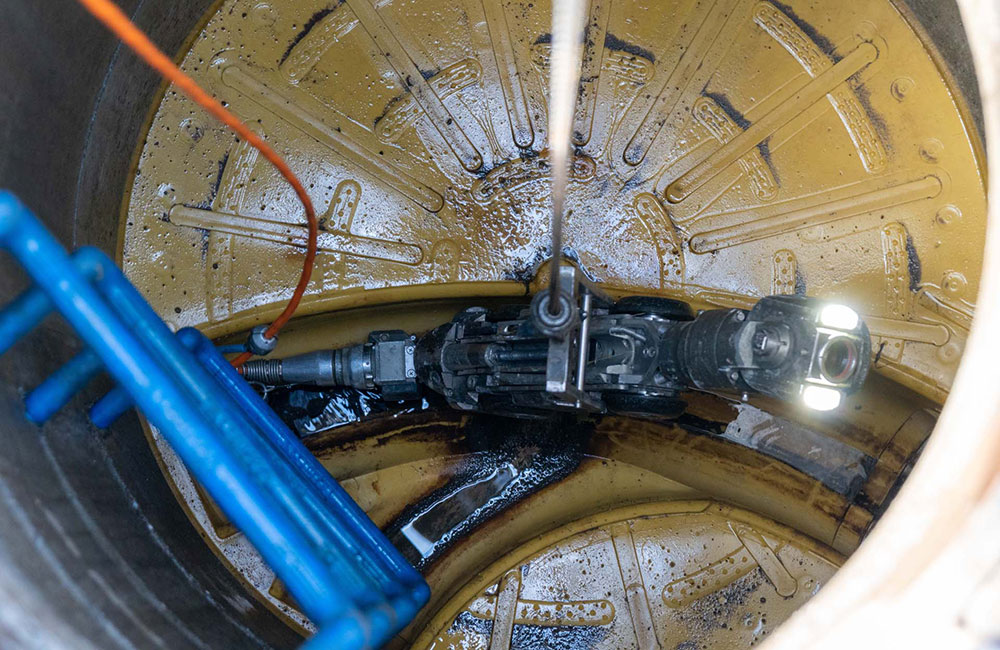 Kanalinspektion mit TV