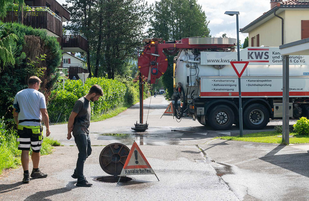 Kanalreinigung in Vorarlberg